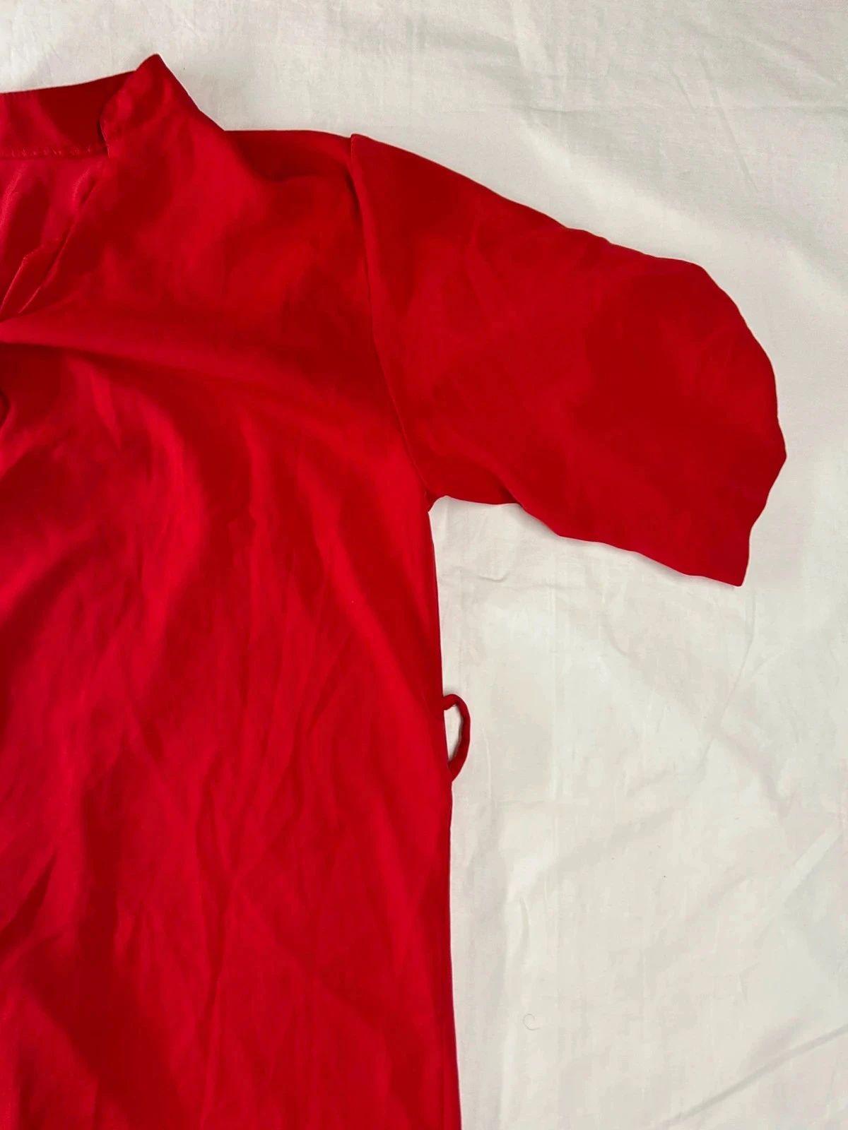 Vestido largo rojo vintage – photo 6
